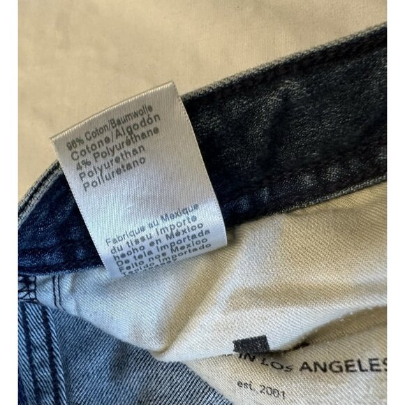 AG Adriano Goldschmied Men's Tellis Modern Slim Fit Jeans Distressed 34x33 Blue - Picture 9 of 11